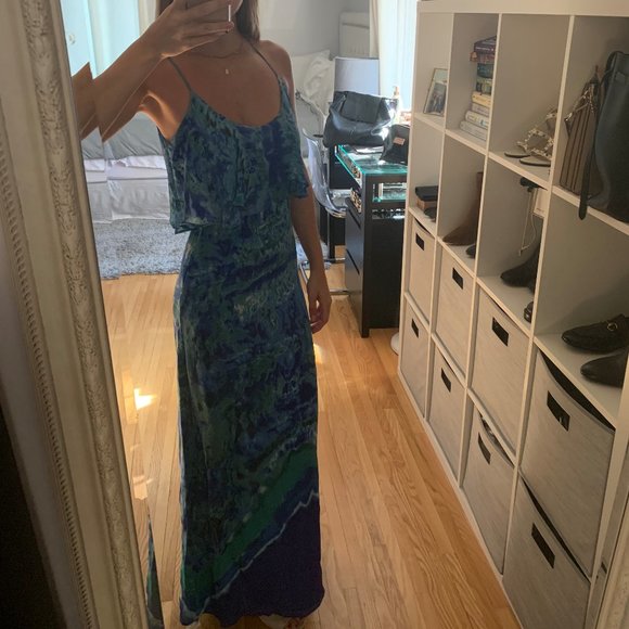 MENDOCINO 100% Silk Maxi Dress - BNWT - Picture 4 of 4